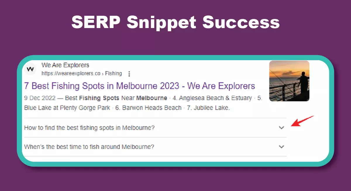 SERP snappet success